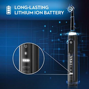 Oral-B Genius Pro 8000 battery lit up